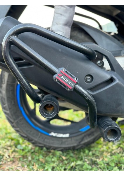 Honda Için Crash Bar Siyah Beyaz Dayanıklı Motor Koruma Aksesuarı (Yan Tampon) fiyatları