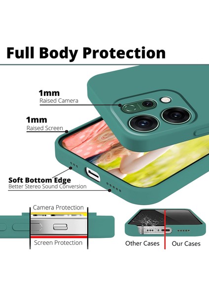 Oppo Reno 14F Uyumlu Kılıf Kadifeli Yumuşak Iç Yüzeyli Lansman Şık ve Koruyucu Kapak fırsatları