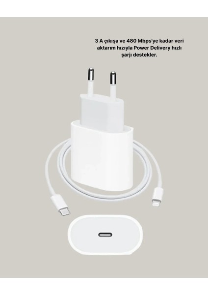 Ios Uyumlu 20W Usb-C Hızlı Şarj Cihazı Telefon ve Tablet Için fırsatları