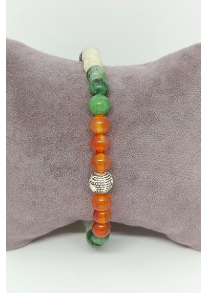 Doğal Taşlı (Akik, Yeşim, Oniks, Ametist) Çakra Bileklik fiyatları