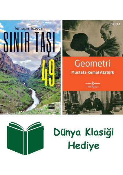 Sınır Taşı 49 + Geometri + Dünya Klasiği Hediye