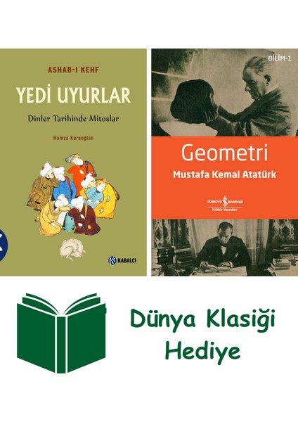 Yedi Uyurlar - Ashab-I Kehf + Geometri + Dünya Klasiği Hediye