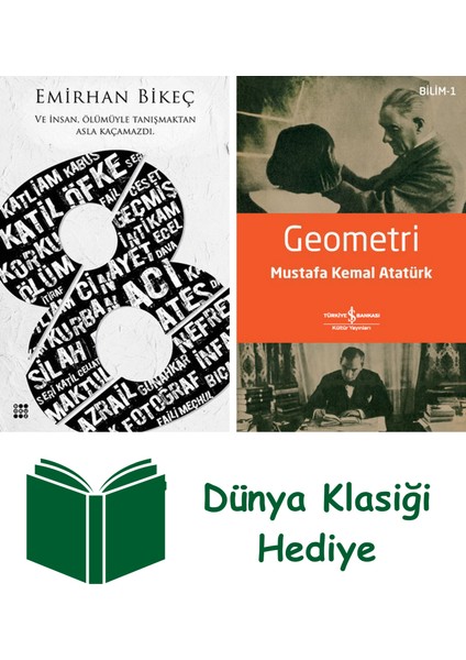 Sekiz - 8 + Geometri + Dünya Klasiği Hediye