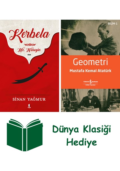 Kerbela - Hz. Hüseyin + Geometri + Dünya Klasiği Hediye