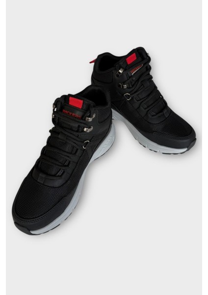 Kadın Su Itici Soğuk Geçirmez Trekking & Outdoor Bot Siyah - Kırmızı modelleri