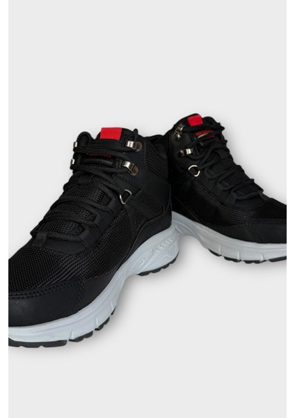 Kadın Su Itici Soğuk Geçirmez Trekking & Outdoor Bot Siyah - Kırmızı fırsatları