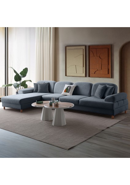 Aries Yataklı Sandıklı Piyonlu Köşe Takımı Mavi Sol Köşe fiyatları