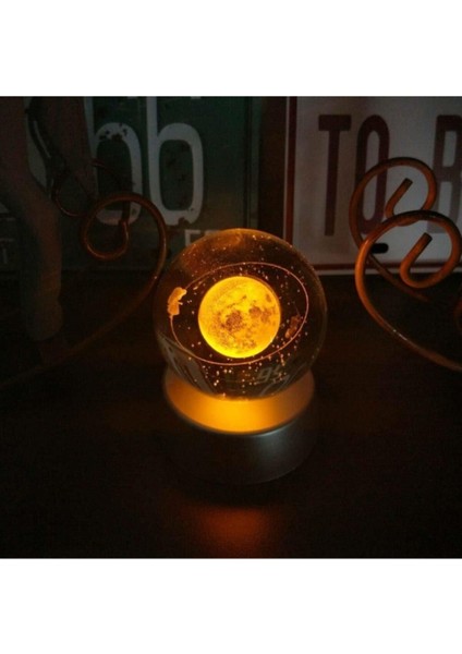 Satürn Çemberindeki Kız Işıklı Cam Küre fiyatları