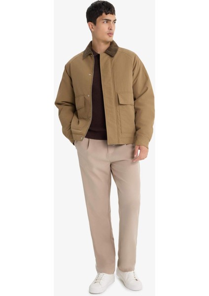 Regular Fit Gömlek Yaka İç Cepli Mont F0153AX25WN indirimleri