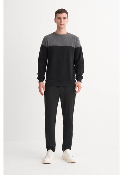 Antrasit Erkek Sweatshirt 56420