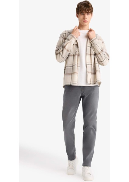 Regular Fit Kareli Polar Uzun Kollu Gömlek F0104AX25WN fiyatları