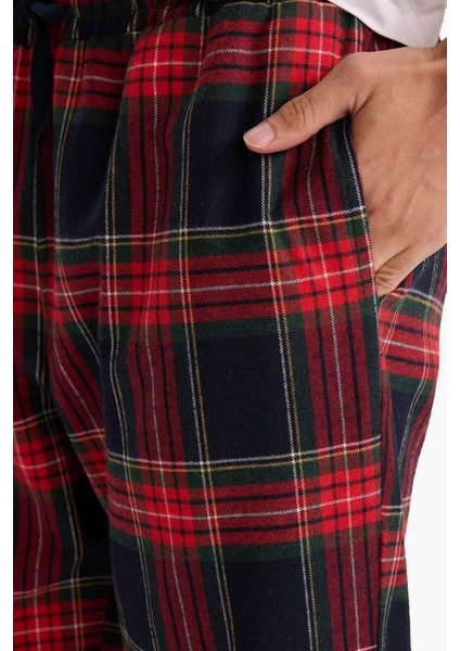 Regular Fit Cepli Uzun Boy Flanel Alt C6126AX25WN fırsatları