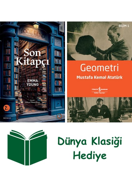 Son Kitapçı + Geometri + Dünya Klasiği Hediye