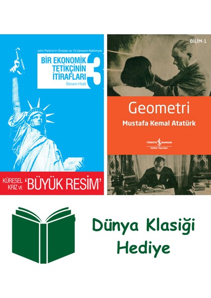 Bir Ekonomik Tetikçinin Itirafları 3 + Geometri + Dünya Klasiği Hediye