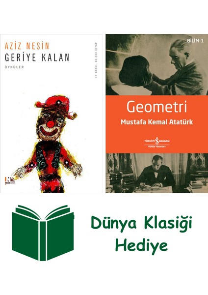 Geriye Kalan + Geometri + Dünya Klasiği Hediye
