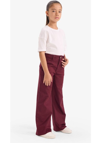 Kız Çocuk Flare Fit Gabardin Pantolon G4227A825WN fiyatları