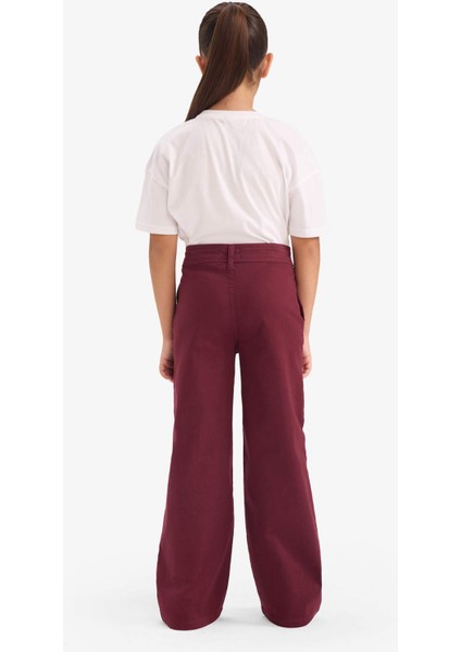 Kız Çocuk Flare Fit Gabardin Pantolon G4227A825WN indirimleri