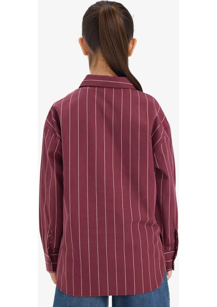 Kız Çocuk Regular Fit Poplin 2li Uzun Kollu GÖMLEK G3254A825WN indirimleri