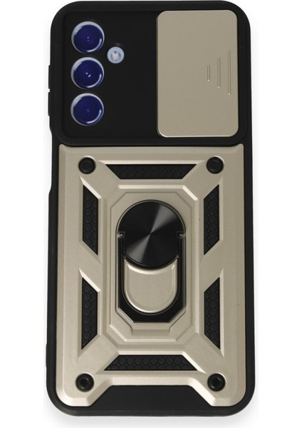 Samsung Galaxy M34 5g Kılıf Kamera Koruma Sürgülü Şık Pars Tank Sert Silikon Kapak