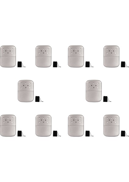 10X Taşınabilir Yakıt El Sıcaklık Yeniden Kullanılabilir Standart Cep Kullanışlı El Isıtıcıları Açık Hava Avı Balıkçılık (Yurt Dışından)