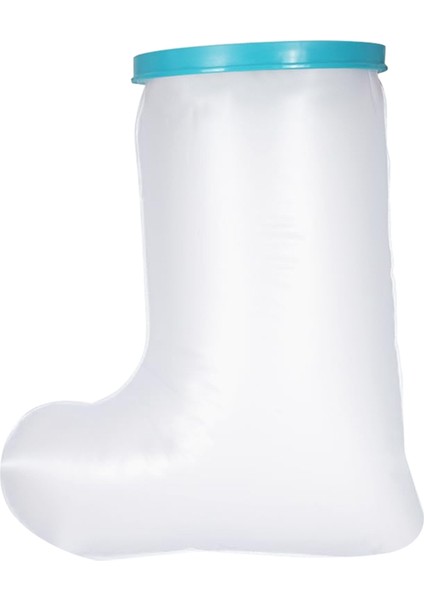 Duş Için Su Geçirmez Bacak Döküm Kapağı, Yeniden Kullanılabilir Duş Botu Kapağı Su Geçirmez Ayak Koruyu (Yurt Dışından)