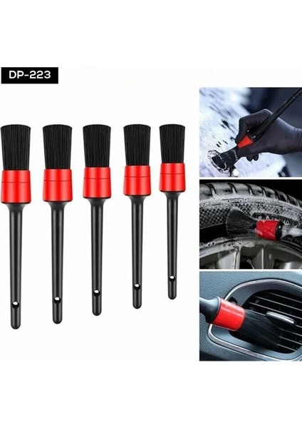 Araç Detay Temizlik Fırça Seti ( Lisinya )