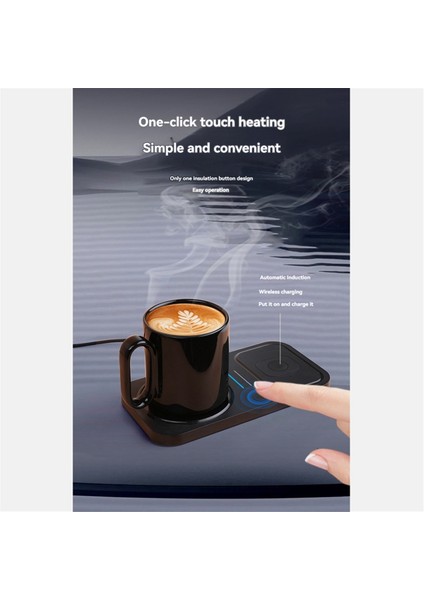 4 Arada Kahve Kupaları Daha Sıcak Telefon Kablosuz Şarj Cihazı Isıtma Isıtma Masa Kullanımı Için Içecekler Daha Sıcak Abd Fiş (Yurt Dışından) indirimleri