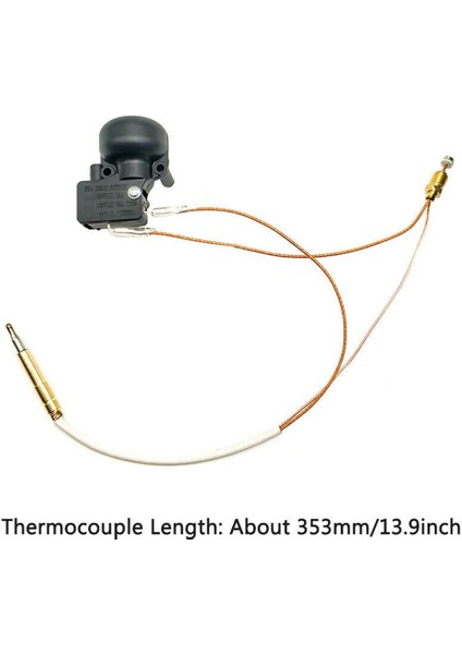 Propan Isıtıcı Veranda Isıtıcı Dış Mekan Isıtıcı Kiti Için 10X Termokupl ve Eğim Anahtarı (Yurt Dışından) fiyatları