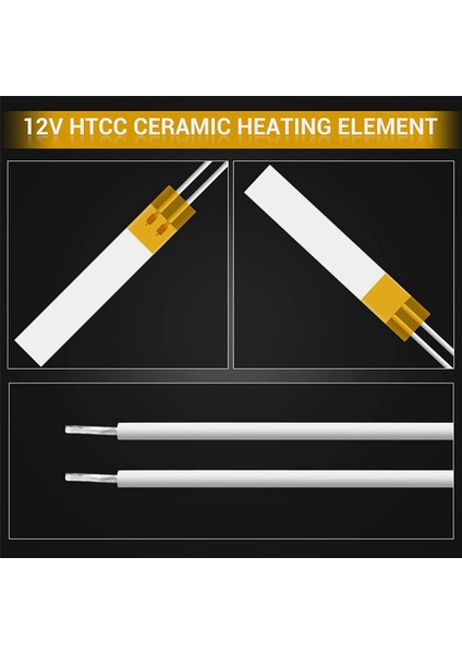 2x 36V Seramik Isıtma Elemanı, 300 ° C Sıcaklıkta Isıtma Levha, Küçük Sıcak Hava Isıtıcılar Için, Endüstriyel, 15X70X1.3MM (Yurt Dışından) fiyatları