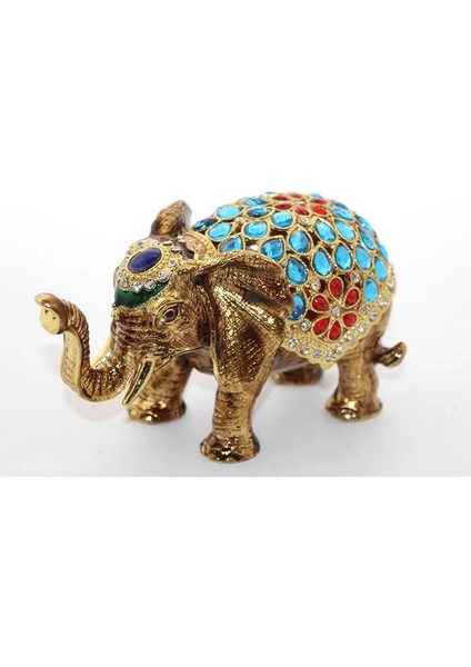 Swaroski Taşlı Tekli Fil Figürü ALK1891 ( Lisinya )