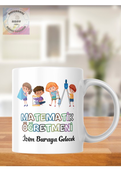 Matematik Öğretmenine Özel Kupa Bardak fiyatları