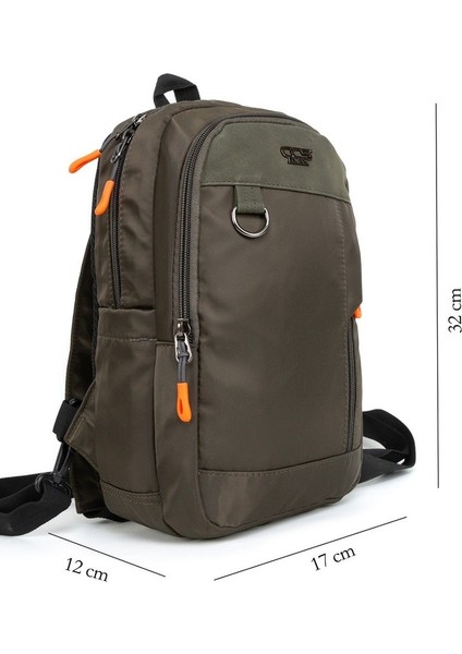 Astarlı Usb Çok Bölmeli Göğüs El Çantası Haki fiyatları