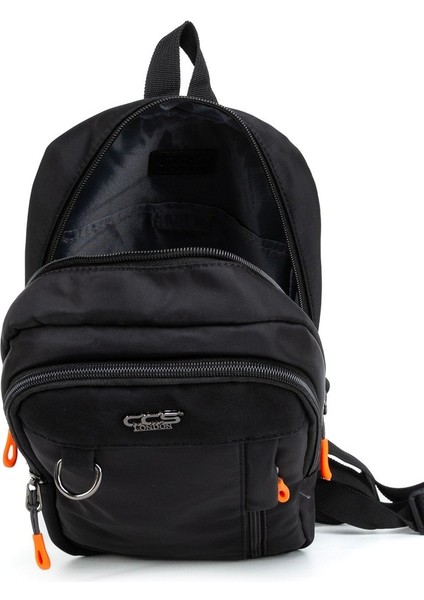 Astarlı Usb Çok Bölmeli Göğüs El Çantası Haki