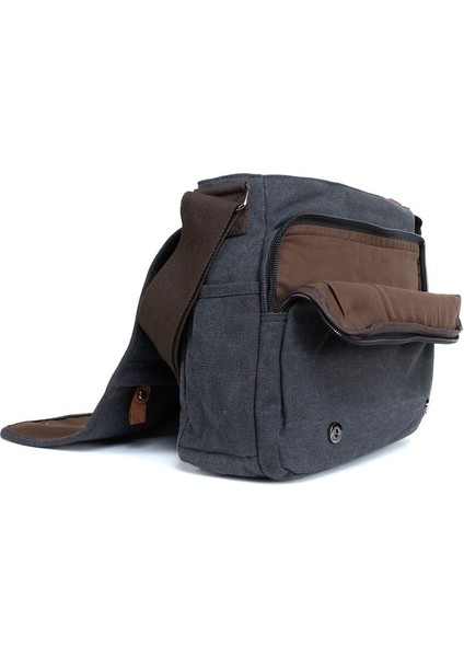 Organize 156 Inç Laptop Bölümlü Postacı Çanta Haki