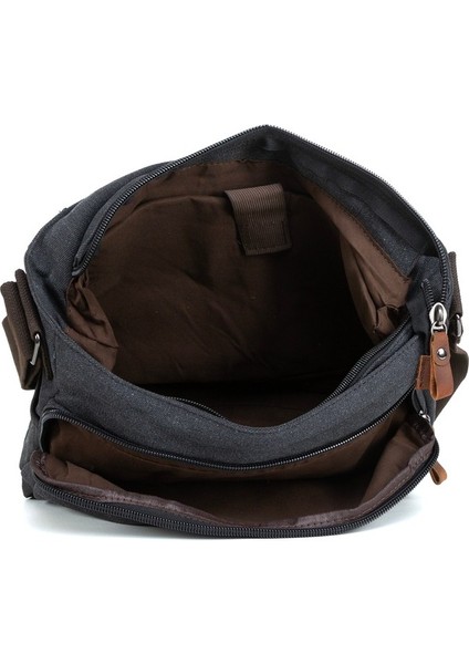 Organize 156 Inç Laptop Bölümlü Postacı Çanta Haki