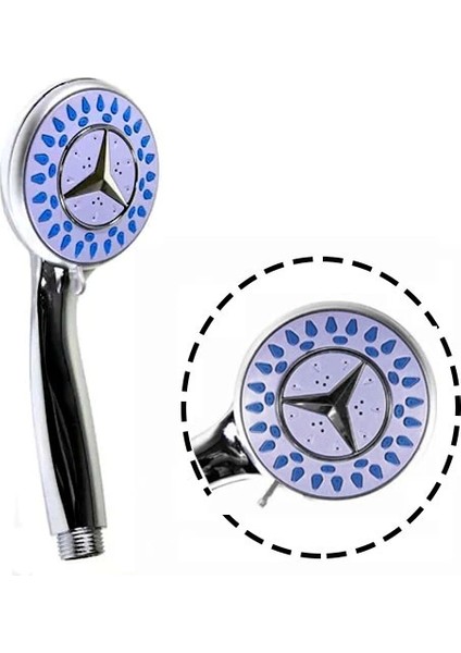 Terapi Etkili 3 Fonksiyonlu Mercedes Duş Başlığı Seti ( Lisinya )