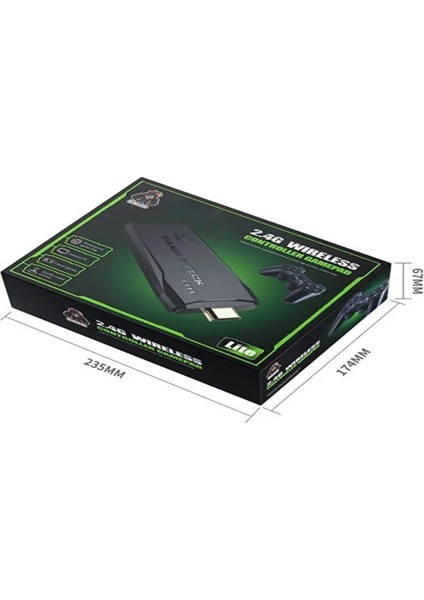 Arcade Retro Game Stick – 2.4ghz Kablosuz Gamepad, HDMI Bağlantı, 15000+ Oyun