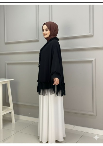 Kadın Kışlık Panço modelleri