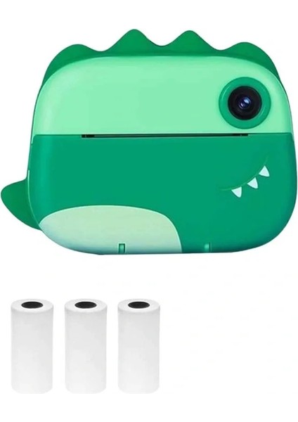 Çocuklara Özel Şirin Tasarımlı Mini Fotoğraf Yazıcısı 3 Adet Rulo Hediyeli indirimleri