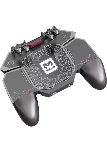 Memo DL88 Altı Parmak Fanlı Hızlı Soğutma Pubg Oyun Konsolu Gamepad Radyatör-( - ?07?41E2-1G8 modelleri