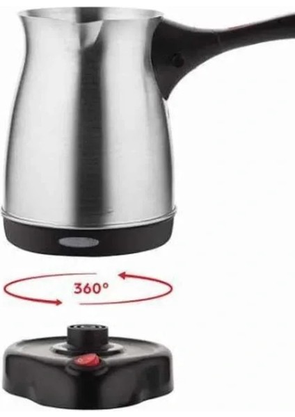 Çelik Kahve Makinesi Cezve 800 Watt Paslanmaz Çelik Türk Kahvesi Makinesi