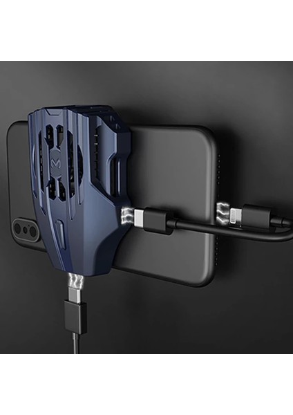 Memo DL02 Telefonu Soğutma Fanı Radyatör (Iphone Kablo İLE)-(5775) - ?67?57E4-3G0467