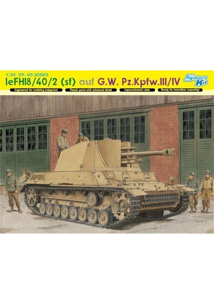6710 1/35 Ölçek LEFH18/40/2 (Sf) Auf G.w. Kpfw.ııı/ıv Obüs Plastik Model Kiti fiyatları