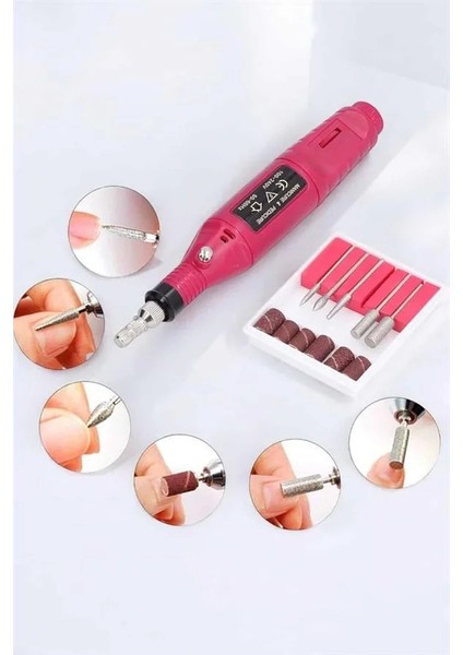 Nasır Temizleyici Manikür Pedikür Seti Elektrikli USB Girişli fırsatları