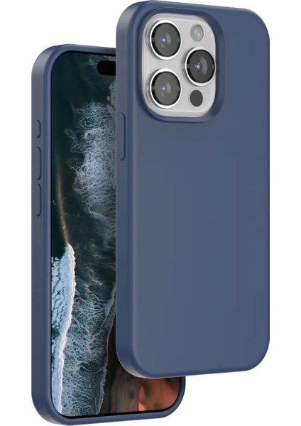 Techmrt Venco Iphone 14 Pro Home Magsafe Kapak - Lacivert