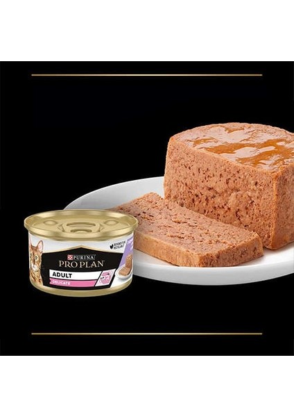 Delicate Hindi Etli Yetişkin Konserve Kedi Maması