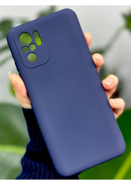 Redmi Note 10 ve Note 10S Uyumlu Içi Kadife Lansman Esnek Silikon Kılıf