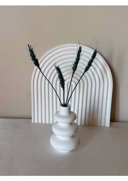 Spiral Görünümlü Vazo (Balon Form) | Minimalist Bohem Dekor Objesi modelleri