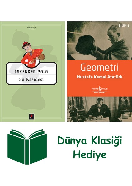 Su Kasidesi + Geometri + Dünya Klasiği Hediye