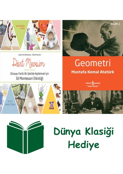 Dört Mevsim + Geometri + Dünya Klasiği Hediye